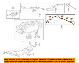 68161471ag Chrysler Oem 14-19 1500 Classic Emission Components-tube 68161471ag Chrysler Oem 14-19 1500 Classic Emission Components-tube
