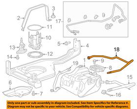 68228783ab Chrysler Oem 13-23 2500 Emission Components-vapor Hose 68228783ab Chrysler Oem 13-23 2500 Emission Components-vapor Hose