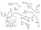 Ck4z9g297a Ford Brand New Genuine Oem Evaporative Emissions System Lines Ck4z9g297a Ford Brand New Genuine Oem Evaporative Emissions System Lines