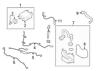 Cv6z9c047d Ford Brand New Genuine Oem Front Fuel Vapor Feed Line