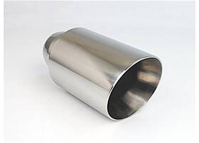 Dt-25013c Different Trend Trends 2 50in Slanted Double Wall Ss Exhaust Tip Id 4 00in