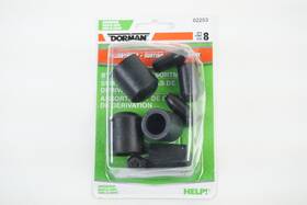 02253 Dorman Cooling System Vacuum Bypass Cap Assortment 8 Piece Universal Fit