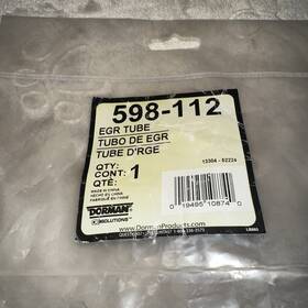 598-112 Dorman Egr Line For 00-04 Fitment Focus
