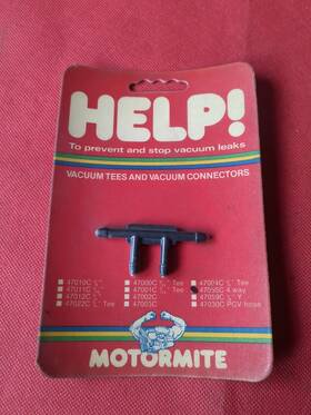 47055c Dorman/help New 4-way Hose Tee Connector - Nos