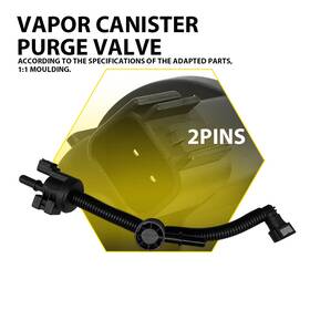 Tgdcf-f150-15-18 Eak-autotec For Ford Explorer 2020-2021 Vapor Canister Valve Purge/solenoid 994-073 2-284171