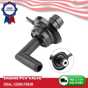 12204-74030 Ecautos Pcv Valve For Toyota Rav4 Camry Solara 2.0l 2.2l 1997-2001