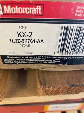 1l3z-9p761-aa Ford 6c2z-2853-d New Old Stock Oem Tubing Motorcraft Kx-2 18 Inch Long 1l3z-9p761-aa Ford 6c2z-2853-d New Old Stock Oem Tubing Motorcraft Kx-2 18 Inch Long