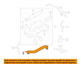 8c3z-6a664-a Ford 8c3z6a664a Oem 08-11 F-250 Super Duty Emission Components-vent Hose C1 8c3z-6a664-a Ford 8c3z6a664a Oem 08-11 F-250 Super Duty Emission Components-vent Hose C1