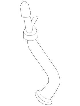 Bc3z-9c493-a Ford Genuine Vacuum Hose Bc3z-9c493-a Ford Genuine Vacuum Hose