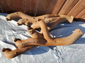 Ford C2ae-9430-b 427 Fe R Model Cast Iron Exhaust Manifolds Galaxie 1963 1963.5 1964 Oem Usa