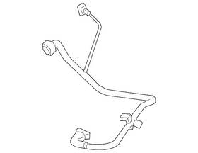 Dv6z-9c047-a Ford Genuine Return Hose