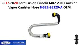 Hg9z-9s329-a Ford 2017-2020 Fusion Lincoln Mkz 2.0l Emission Vapor Canister Hose