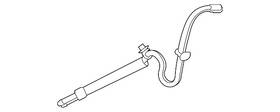 Hl3z-3c125-a Ford Genuine Connector Tube Hl3z-3c125-a Ford Genuine Connector Tube