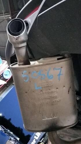Jr3z5230y Ford Mustang 2020 Muffler 5137763