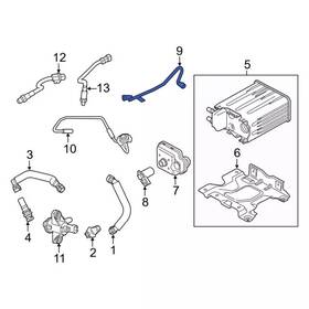 Lc3z-9d683-b Ford Genuine Tube Assembly Lc3z-9d683-b Ford Genuine Tube Assembly