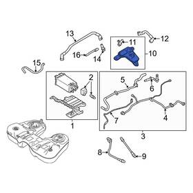Aa5z6a785f Ford Oe For Explorer 2013-2015 Vapor Canister Purge Valve Assembly Aa5z6a785f Ford Oe For Explorer 2013-2015 Vapor Canister Purge Valve Assembly