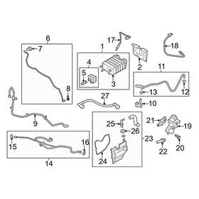 Cv6z9a317d Ford Oe For Escape 2013-2019 Evaporative Emissions System Line Clip Cv6z9a317d Ford Oe For Escape 2013-2019 Evaporative Emissions System Line Clip
