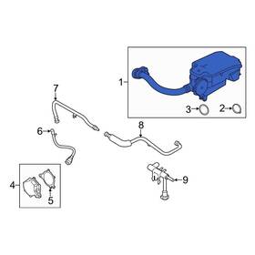 Gc4z6a785d Ford Oe For F-250 Super Duty 17-19 Vapor Canister Water Separator Gc4z6a785d Ford Oe For F-250 Super Duty 17-19 Vapor Canister Water Separator
