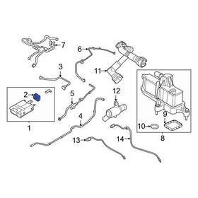 Lx6z9d289sj Ford Oe For Escape 2020-2023 Vapor Canister Purge Solenoid