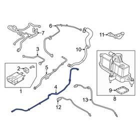 Lx6z9g297g Ford Oe For Escape 2020-2024 Evaporative Emissions System Lines Lx6z9g297g Ford Oe For Escape 2020-2024 Evaporative Emissions System Lines