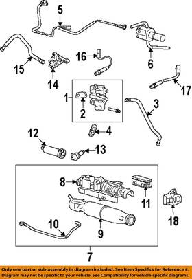 6l3z9f945a Ford Oem 06-08 Escape Emission System Components-solenoid