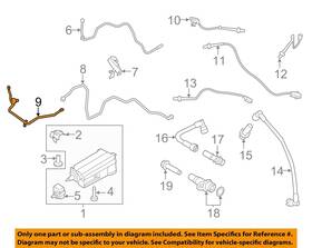Ck4z9d289b Ford Oem 2015 Transit-150 Emission Components-vent Hose Ck4z9d289b Ford Oem 2015 Transit-150 Emission Components-vent Hose