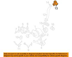 F81z6k854da Ford Oem 99-03 Excursion-inlet Pipe Connector F81z6k854da Ford Oem 99-03 Excursion-inlet Pipe Connector