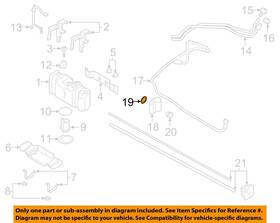 Fc4z5j287a Ford Oem 17-22 F-150 Emission Components-injector Gasket
