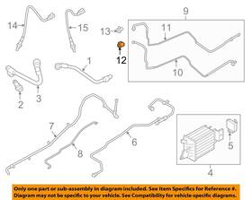 Jl3z9b325b Ford Oem 18-20 F-150 Emission System Components-purge Valve