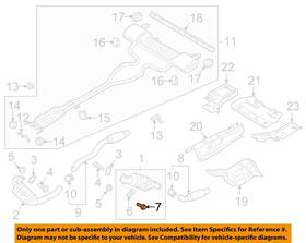 W713929s439 Ford Oem 17-23 Continental Exhaust Components-catalytic Cnvrtr Bolt