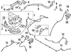 Pc3z-5l248-a Ford Genuine Nox Sensor Pc3z-5l248-a Ford Genuine Nox Sensor