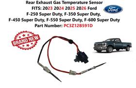 Pc3z12b591d Ford Pc3z12b591f 2023-2026 F250 Sd 6.7l Exhaust Gas Temperature Sensor Rear
