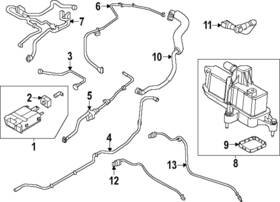 Pv4z-6b752-a Ford Genuine Separator Gasket