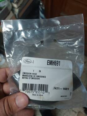 Emh691 Gates Engine Crankcase Breather Hose-emission Control Hose