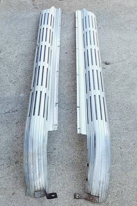 39875 General Motors 1965-1966 Corvette Side Exhaust Pipe Covers Pair Video Good Pics With Insulators