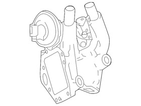 Genuine Mercedes-benz Changeover Flap 642140030064