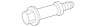 90109-a0023 Genuine Toyota Exhaust Manifold Bolt And Spring