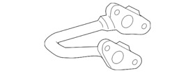 17117-75011 Genuine Toyota Pipe 17117-75011 Genuine Toyota Pipe
