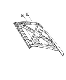 68495577aa Genuine Vehicle Emission Control Information Label