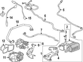 12722131 Gm Genuine Positive Crankcase Ventilation Oil Separator