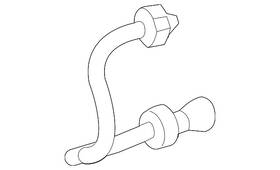 85011569 Gm Genuine Fuel Feed Front Pipe