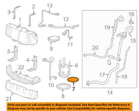 22961657 Gm Oem 16-22 Canyon Emission System Components-module O-ring