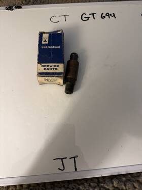 Pcv-17 Gp - Guaranteed Parts 1 Pcv Valve Nos Oem Sold Individually