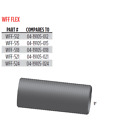 Wff-512 Grand Rock 5inchx12inch Westfalia Stainless Fle
