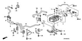 17742-s9v-a11 Honda Genuine Pipe B Canister Drain 17742-s9v-a11 Honda Genuine Pipe B Canister Drain