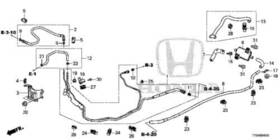 17747-t7w-a01 Honda Genuine Joint Drain Tube