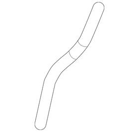 36184-5aa-a00 Honda Genuine By-pass Hose