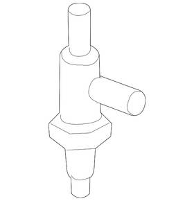 36281-raa-a01 Honda Genuine Secondary Air Injection Control Valve