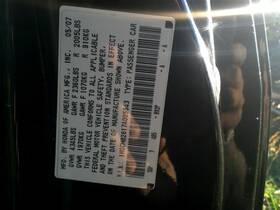 608.ho1m07 Honda Accord 2007 Egr
