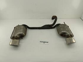 28700-2c252 Hyundai Tiburon Rear Dual Exhaust Muffler System Engine 2.0l Fits 2004-2008 04